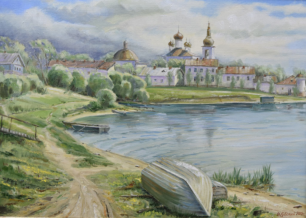 Владимир Губский. Горицкий монастырь. Холст, масло, 2015 год