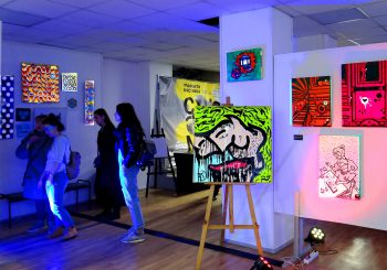 В ЦГБ им. И.Ф. Горбунова открыли выставку граффити «COLORAMA» и провели Библионочь