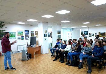 Сегодня в библиотеке Горбунова прошел молодежный медиафорум.