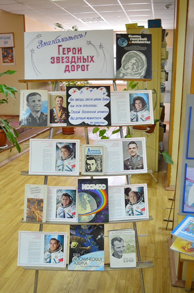 День космонавтики в библиотеке мероприятия для детей