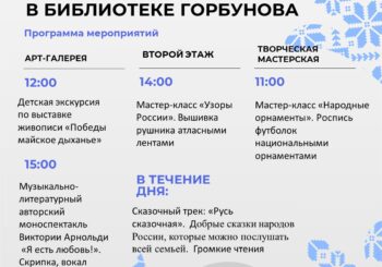 «Библионочь-2026» в библиотеке им. И.Ф. Горбунова. 18 апреля