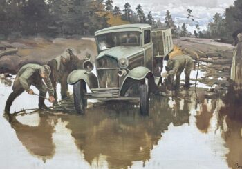 Выставка живописи «Победы майское дыхание». Встреча с художниками 16.04.2026 в 14.00. Детская экскурсия 18.04.2026 в 12.00